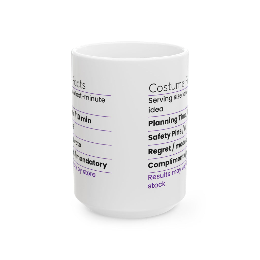 Funny Halloween Coffee Mug Last Minute Costume Facts For Costumes