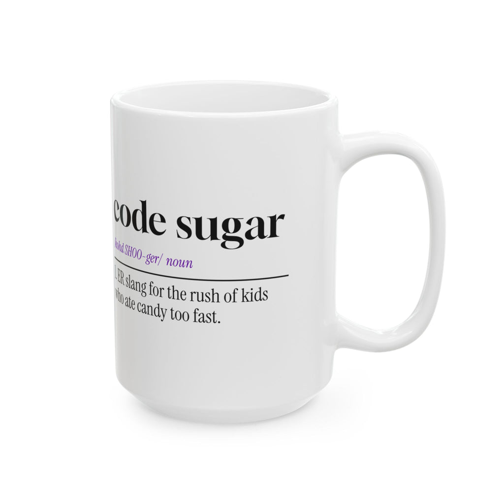 Funny Nurse Coffee Mug Code Sugar Dictionary Design For Nurses