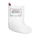 Cozy Christmas Stocking Tree Lighting Town Square Ticket