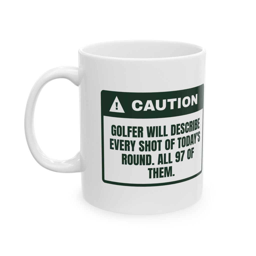 Funny Golf Coffee Mug Every Shot Described All 97 Of Them