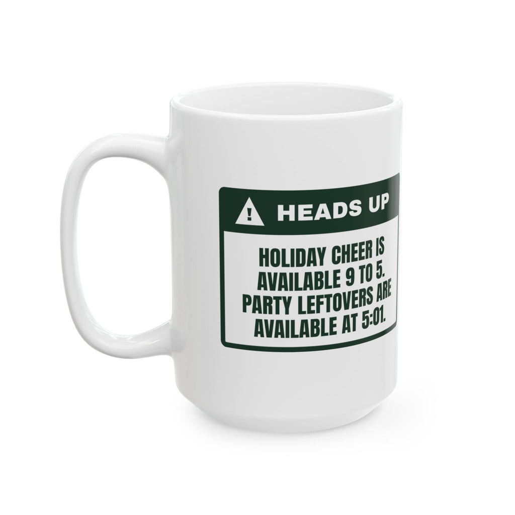 Funny Christmas Coffee Mug Party Leftovers Available At 5:01