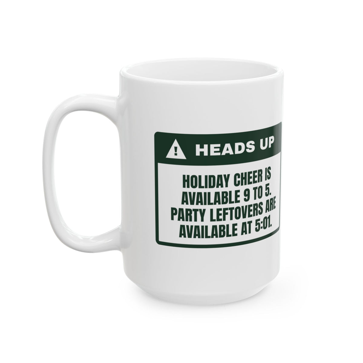 Funny Christmas Coffee Mug Party Leftovers Available At 5:01