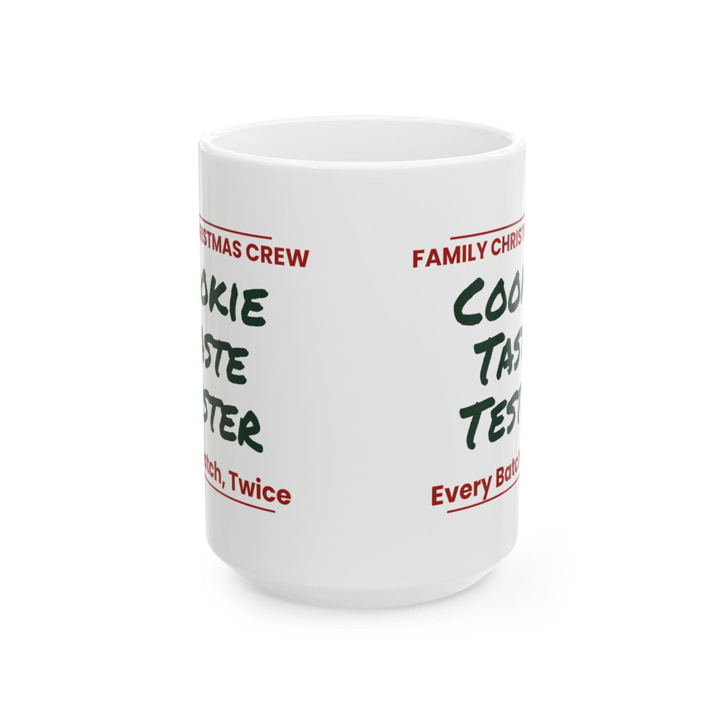Matching Family Christmas Coffee Mug Cookie Taste Tester Family Crew