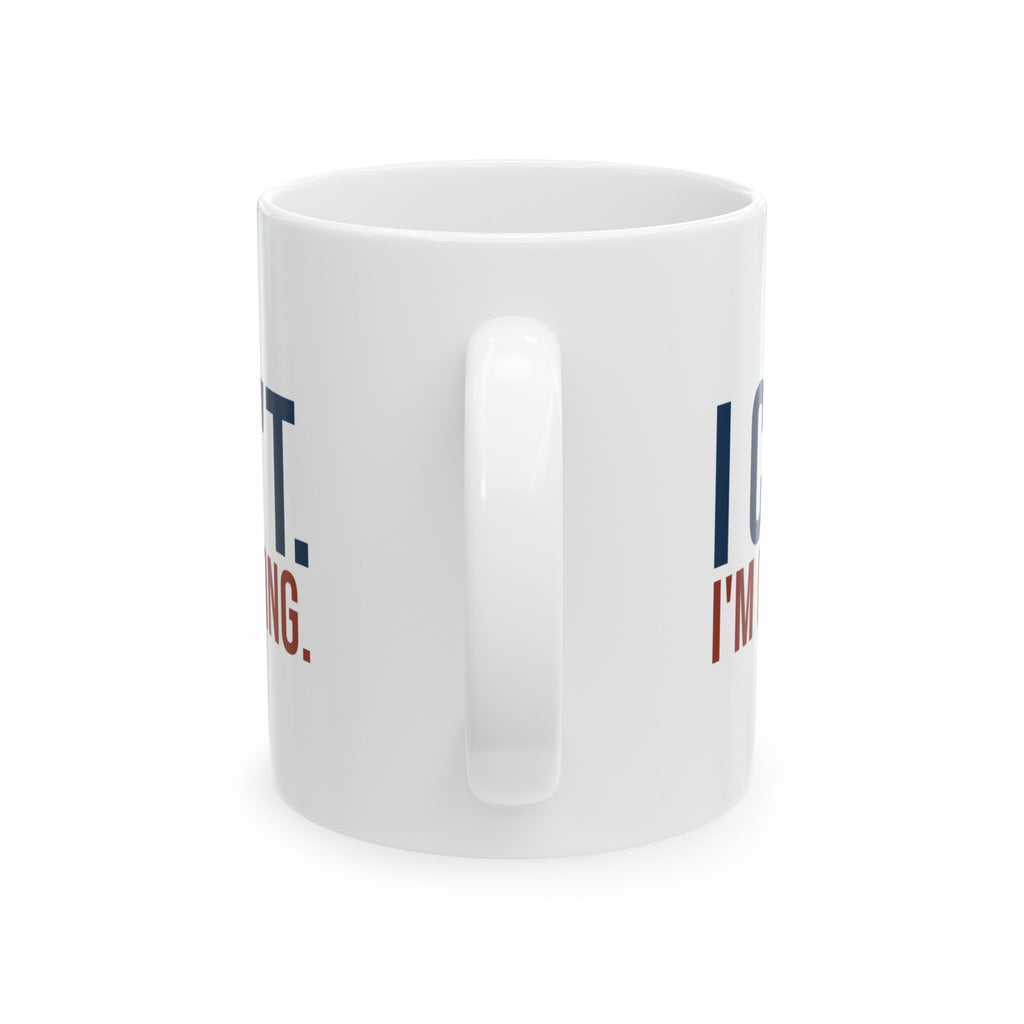 Funny Nurse Coffee Mug I Can't I'm Charting For Nurses