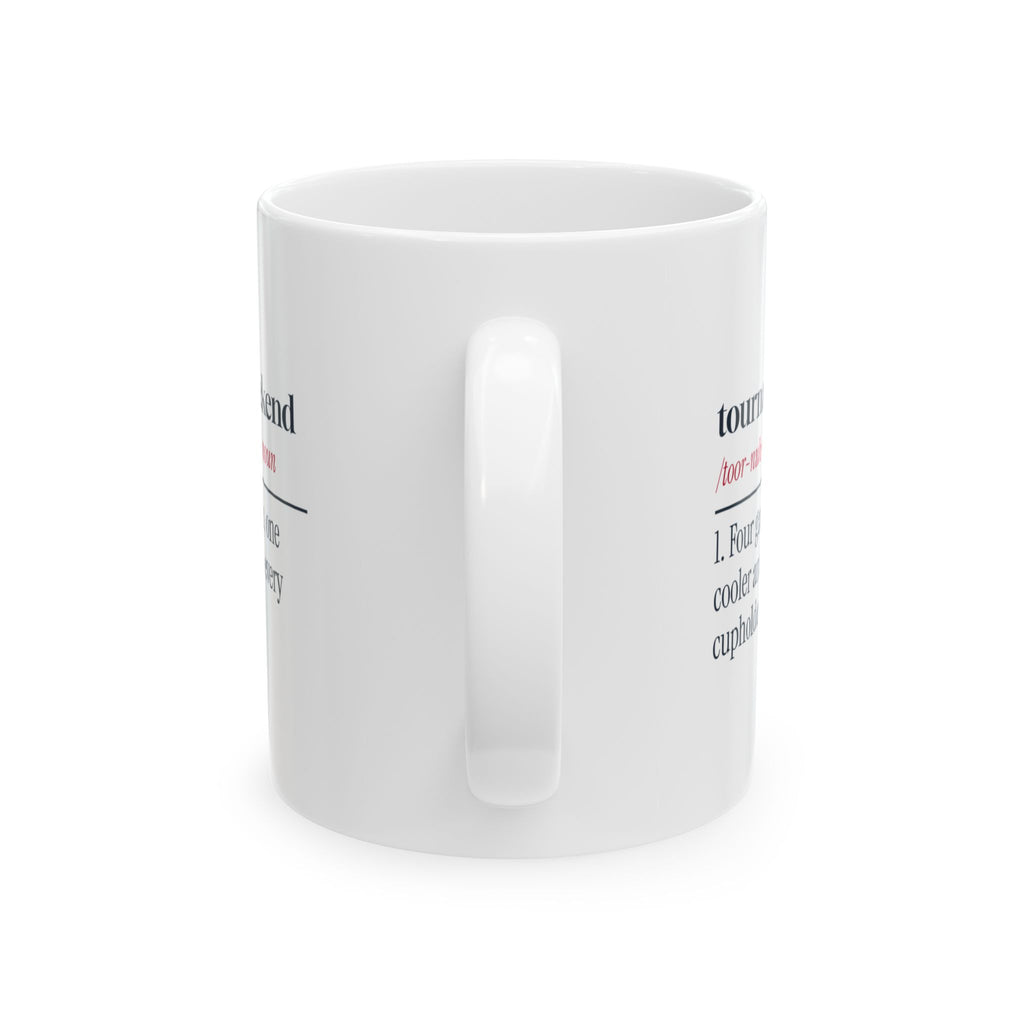 Funny Baseball Mom Coffee Mug Tournament Weekend Definition