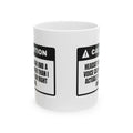 Funny Police Dispatcher Mug Headset Hair
