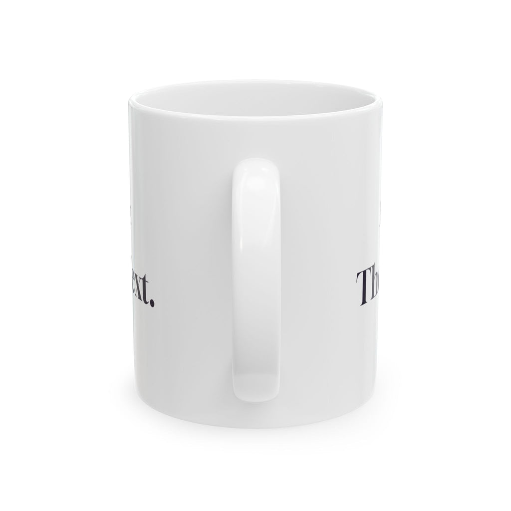 Funny Introvert Coffee Mug Let It Ring They'll Text Retro