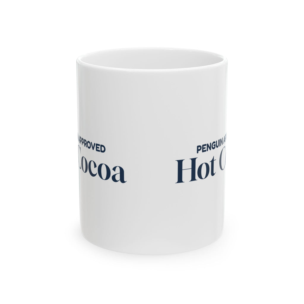 Hot Cocoa Coffee Mug Penguin Approved Cute Winter Cocoa Cup For Cocoa