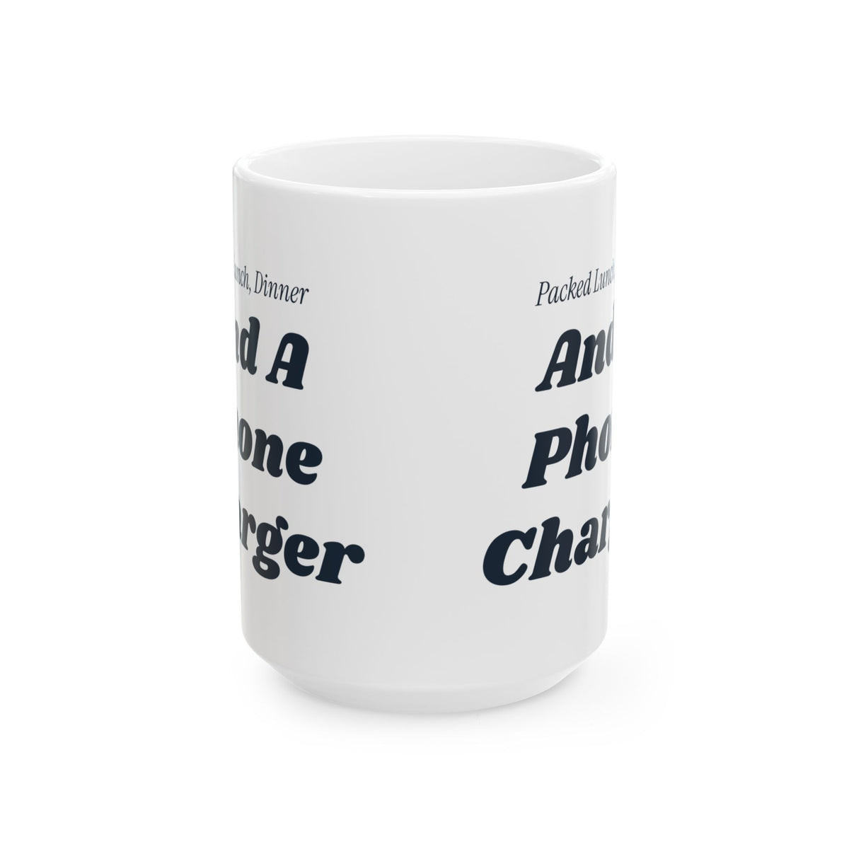 Funny Wrestling Mom Coffee Mug Packed Lunch Dinner And A Charger