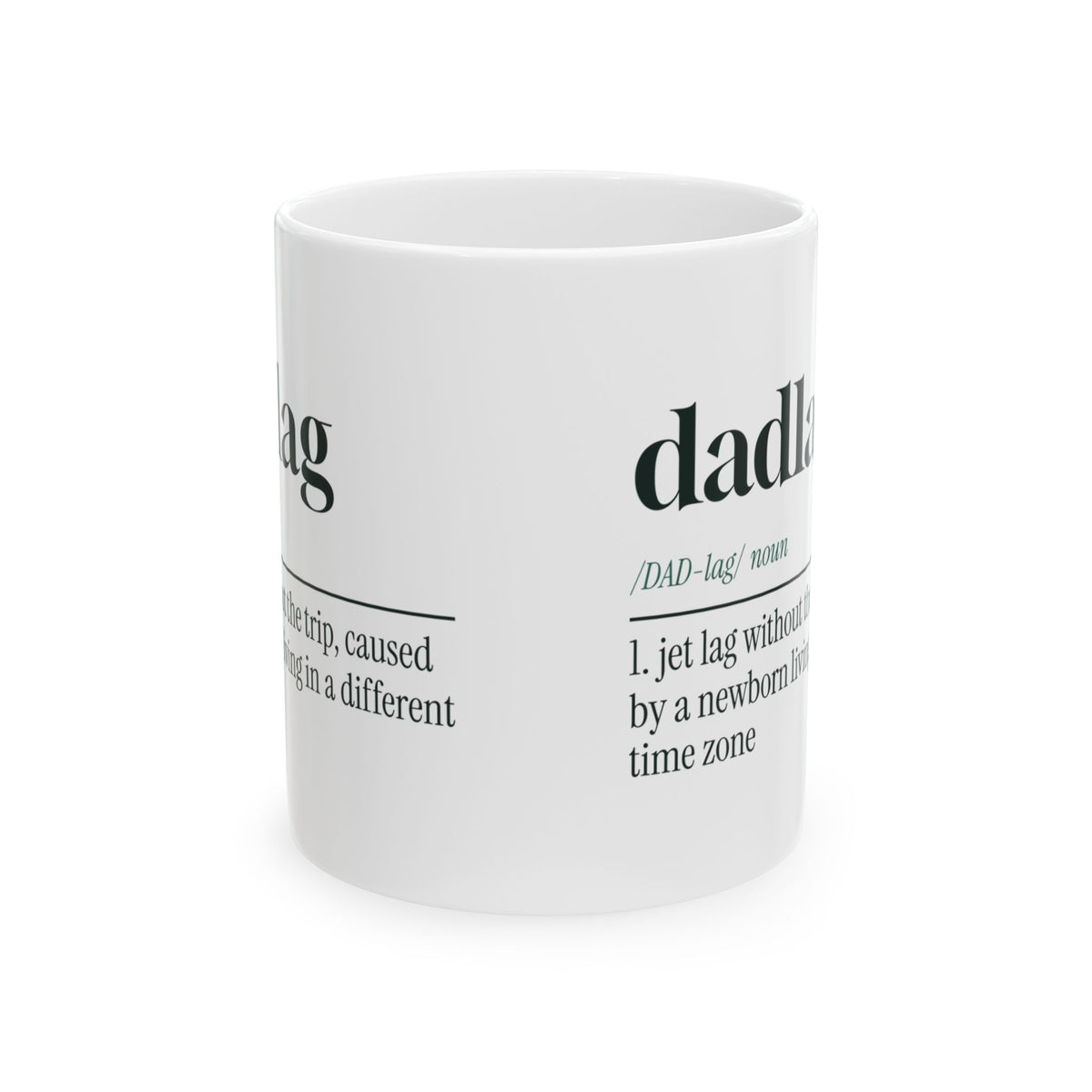 Funny New Dad Mug Dadlag Newborn Time Zone Definition For New Dads