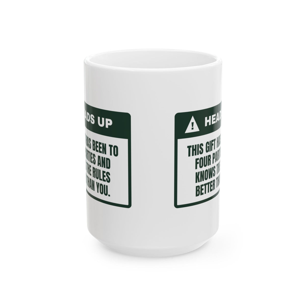 Funny White Elephant Coffee Mug Been To Four Parties Gag Mug