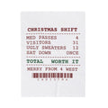 Funny Christmas Nurse Throw Blanket Christmas Shift Receipt For Nurses