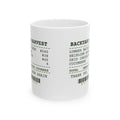 Funny Vegetable Garden Coffee Mug Cucumber Harvest Receipt