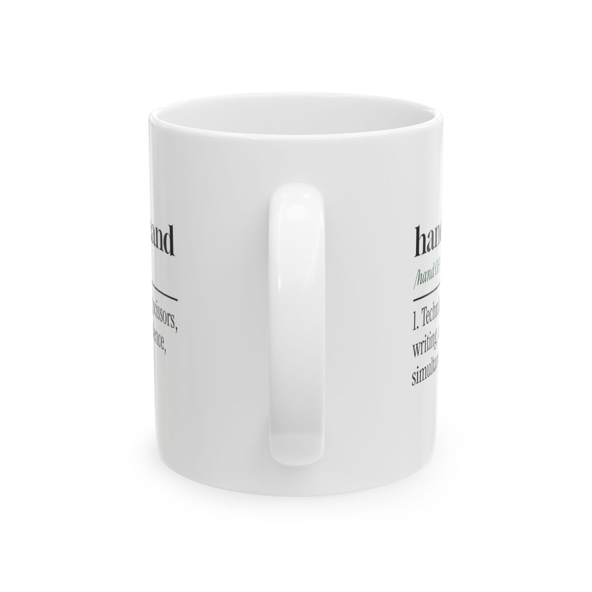 Funny Teacher Aide Coffee Mug Hand Over Hand For Paraeducators