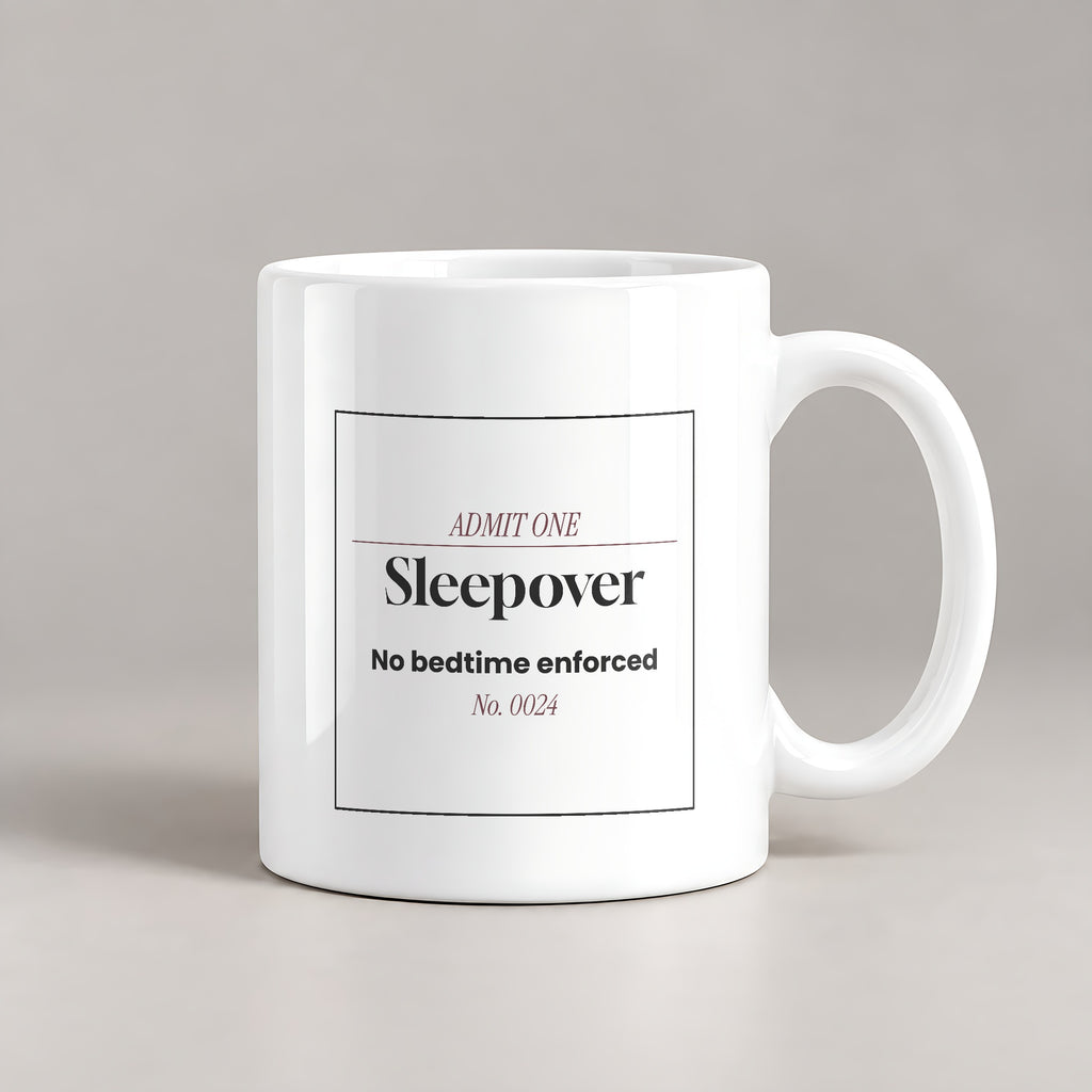 Funny Grandma Ticket Coffee Mug Sleepover No Bedtime For Grandma - photo 2