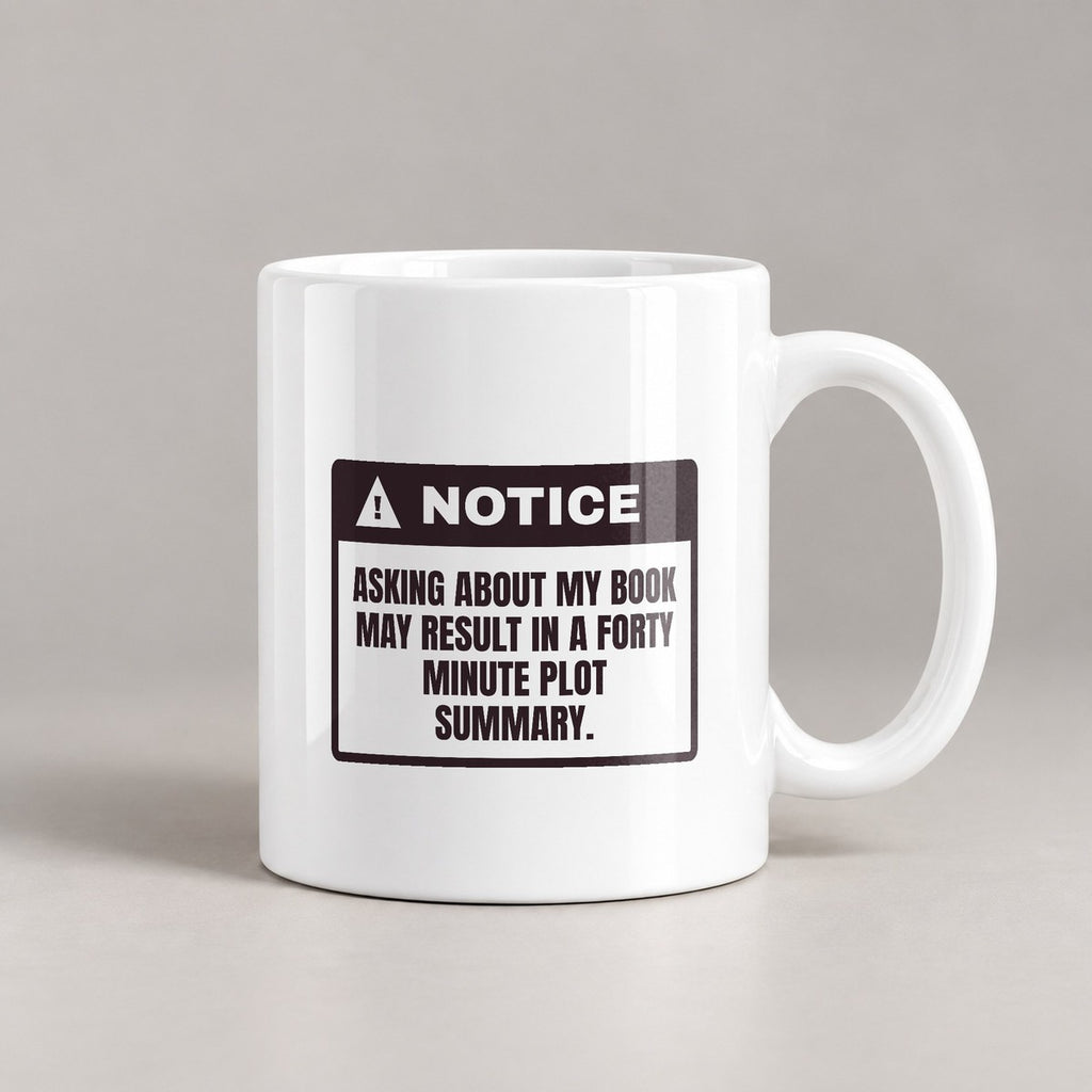 Funny Reader Mug Ask About The Book Clear Your Afternoon - photo 2