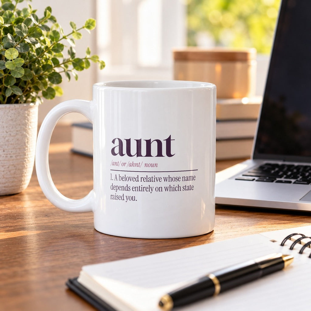 Funny Aunt Dictionary Mug Ant Or Ahnt Coffee Cup For Aunties - photo 4
