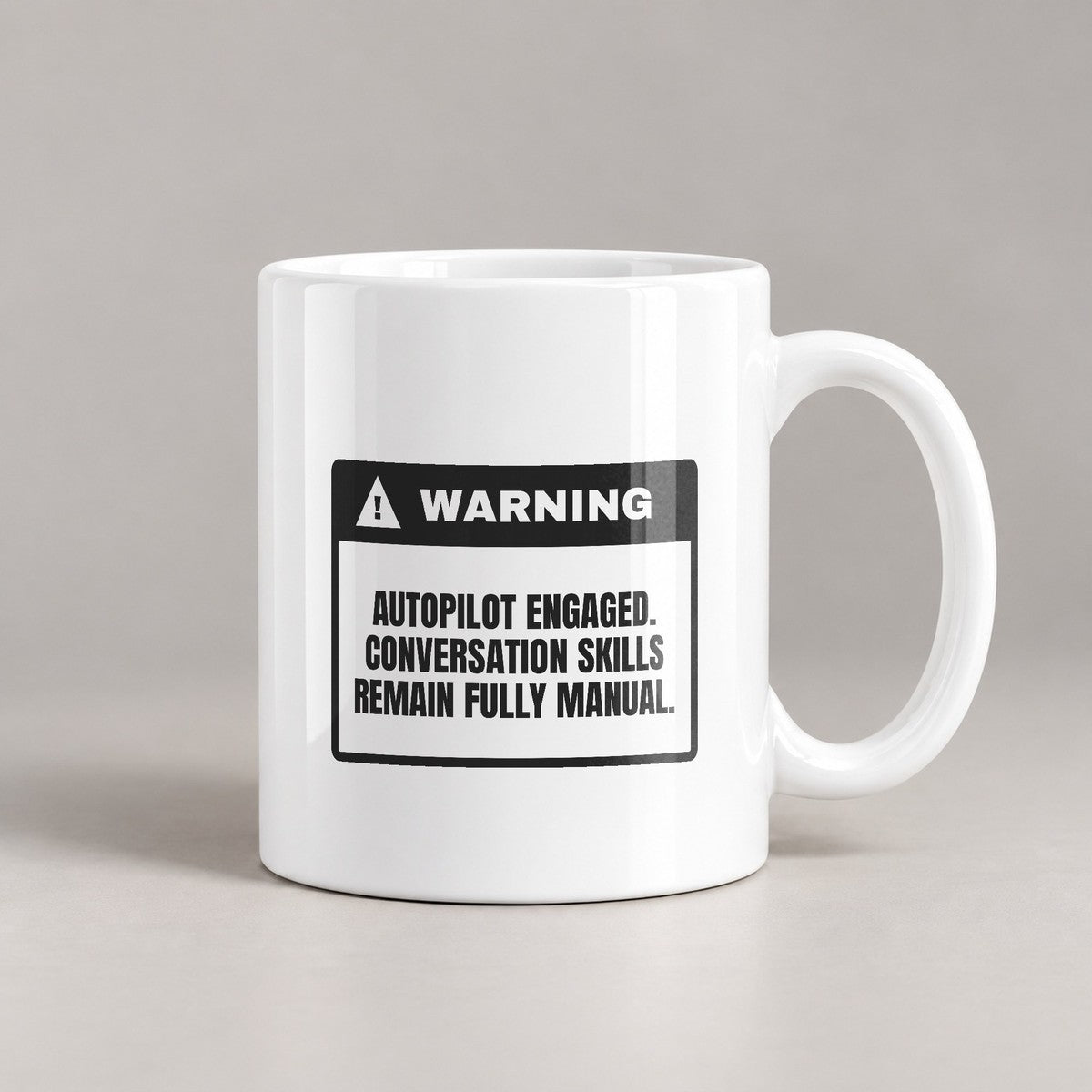 Autopilot Engaged Coffee Mug For Pilots - photo 1