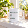 Baby's First Christmas Coffee Mug Baby's Christmas List For New Parents - photo 1