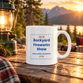 Funny Fourth Of July Ticket Coffee Mug Fireworks Show For Host - photo 1