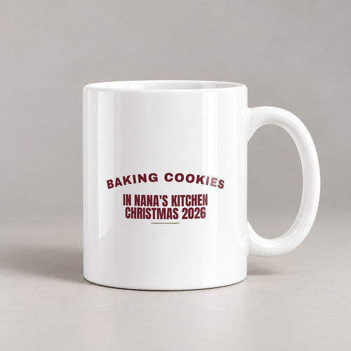 Baking Cookies In Nana's Kitchen Christmas 2026 Coffee Mug For Nana - photo 1