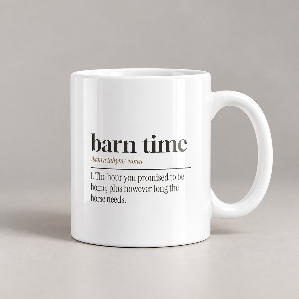 Barn Time Coffee Mug For Horse Girls - photo 2