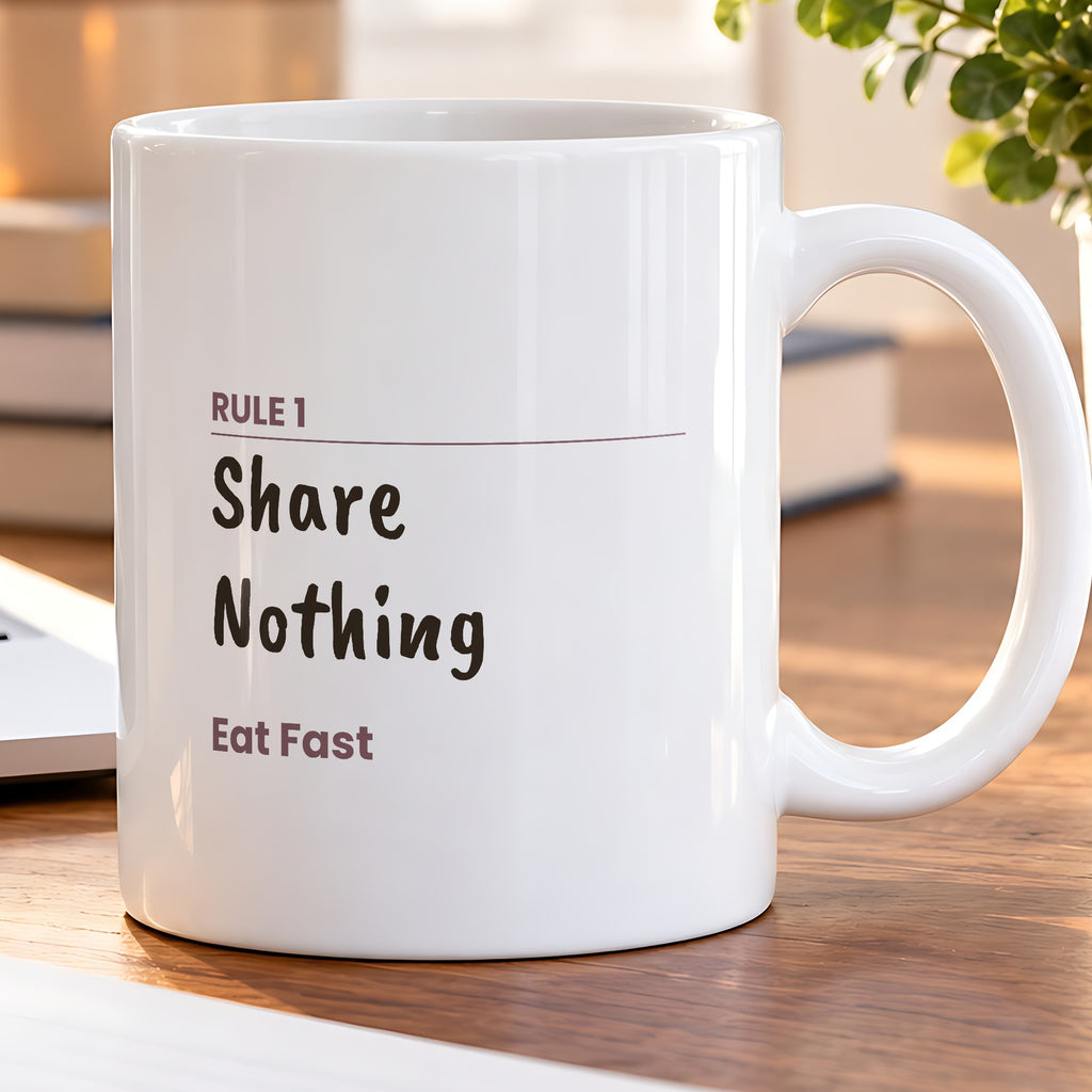 Funny Easter Basket Rules Coffee Mug For Candy Stealing Parents - photo 5