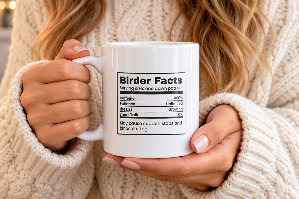 Birder Coffee Mug Birder Facts Caffeine 400% - photo 4