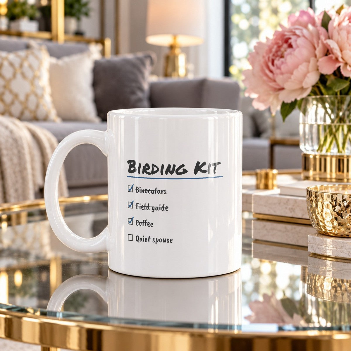 Birding Kit Coffee Mug Quiet Spouse Pending - photo 4