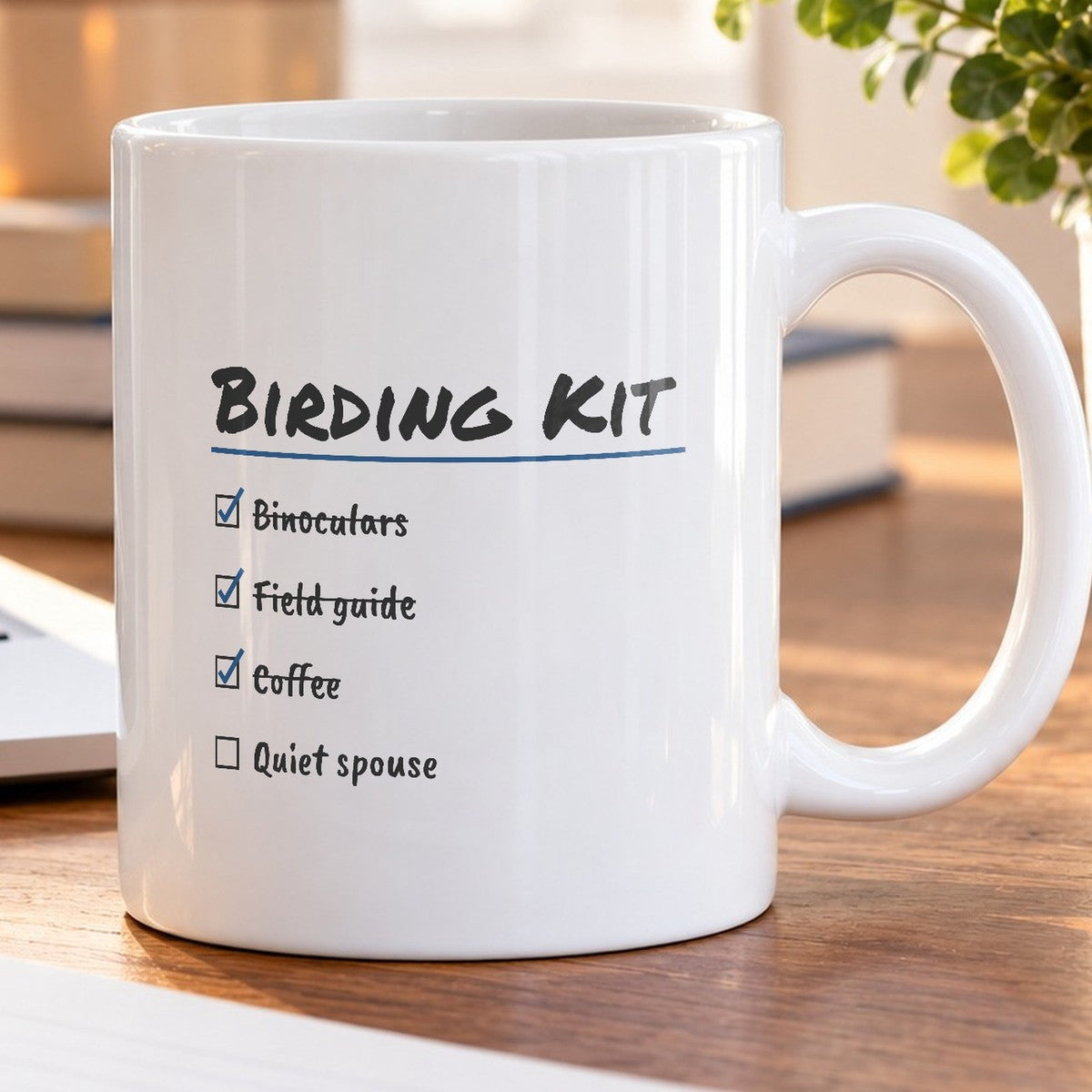 Birding Kit Coffee Mug Quiet Spouse Pending - photo 5