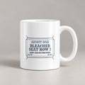 Funny Football Dad Coffee Mug Bleacher Seat Row 3 Ticket - photo 1
