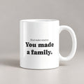 Stepdad Coffee Mug Blood Makes Relatives You Made Family - photo 1