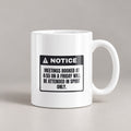 Funny Sarcastic Coffee Mug Friday 4:55 Meeting Warning For Coworkers - photo 1
