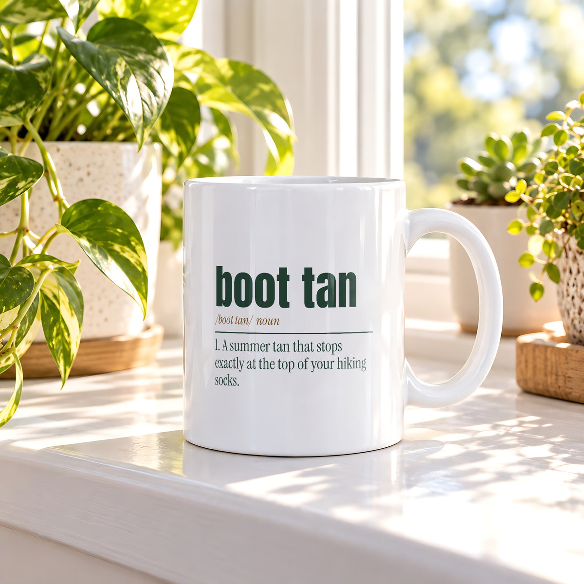 Funny Hiking Coffee Mug Boot Tan Definition For Hikers - photo 3