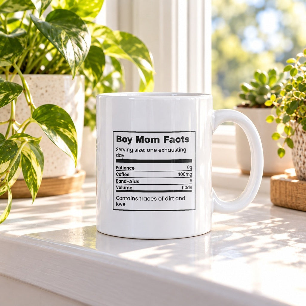Boy Mom Coffee Mug Nutrition Facts Serving Size Today - photo 3