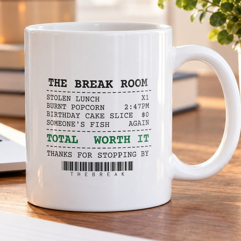 Break Room Receipt Coffee Mug For Coworkers - photo 5