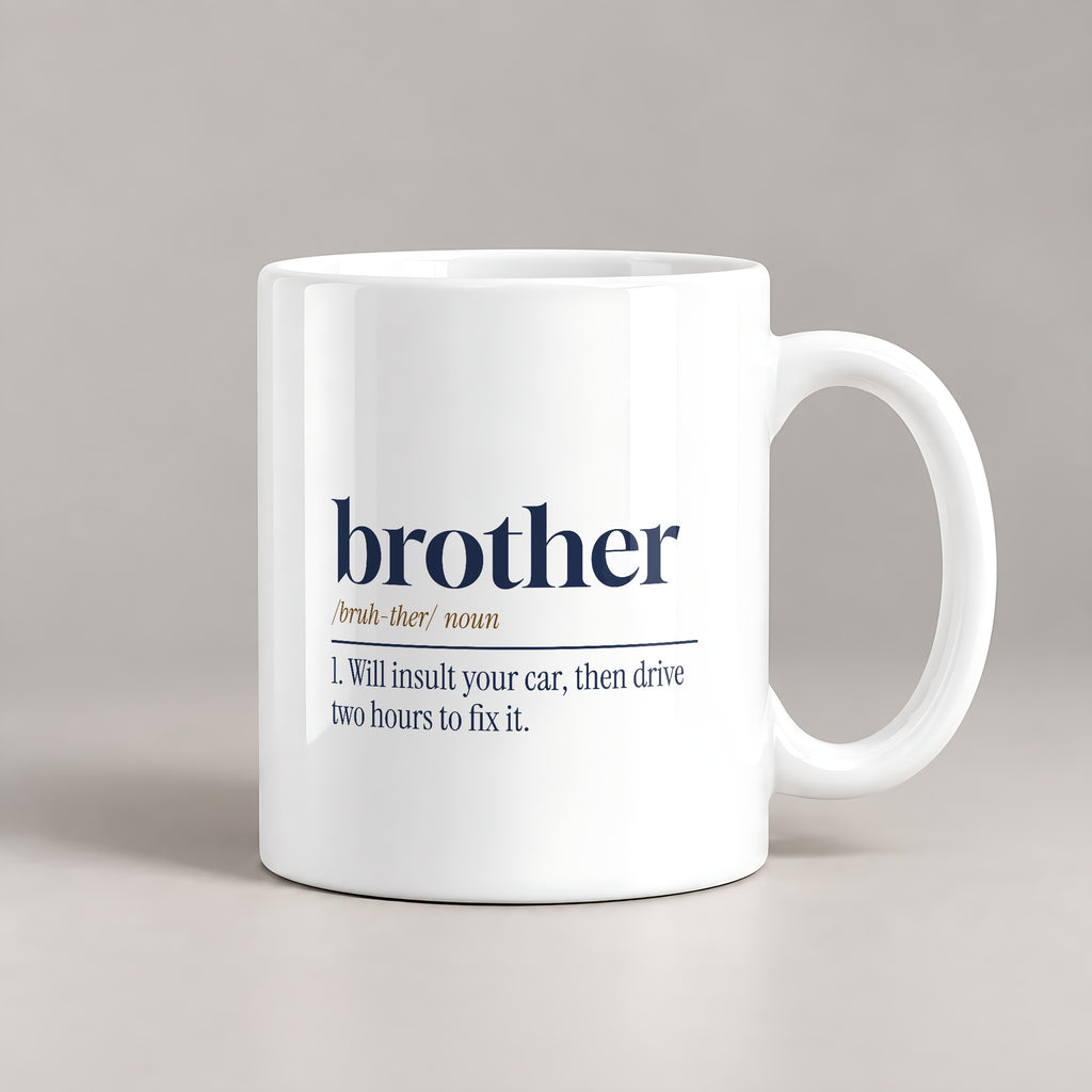 Funny Brother Coffee Mug Brother Dictionary Definition - photo 2