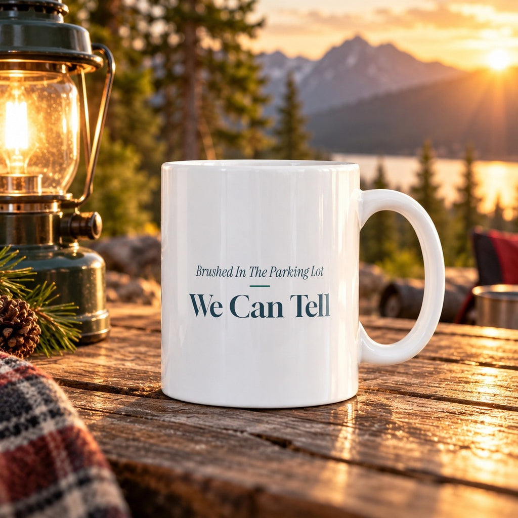 Funny Dental Hygienist Coffee Mug Brushed In The Parking Lot - photo 3