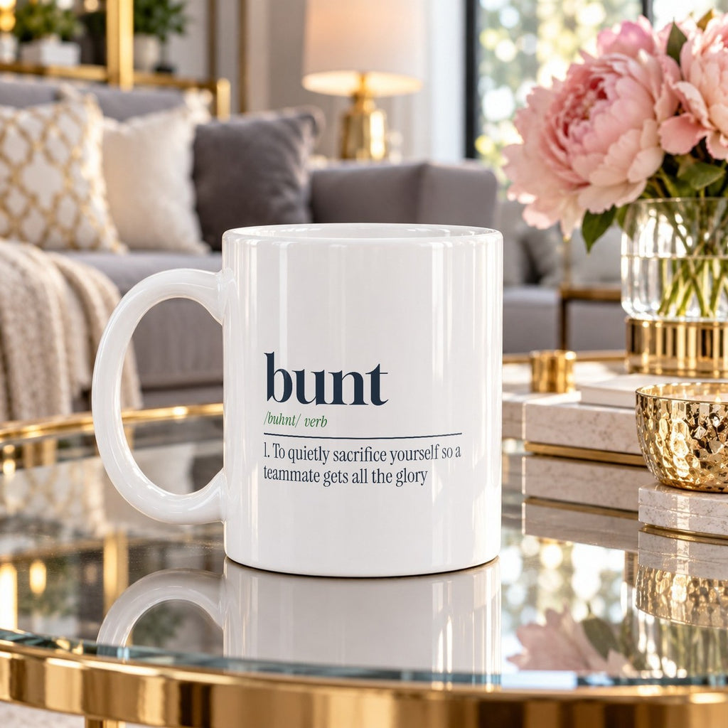 Softball Coffee Mug Bunt A Softball Verb - photo 4