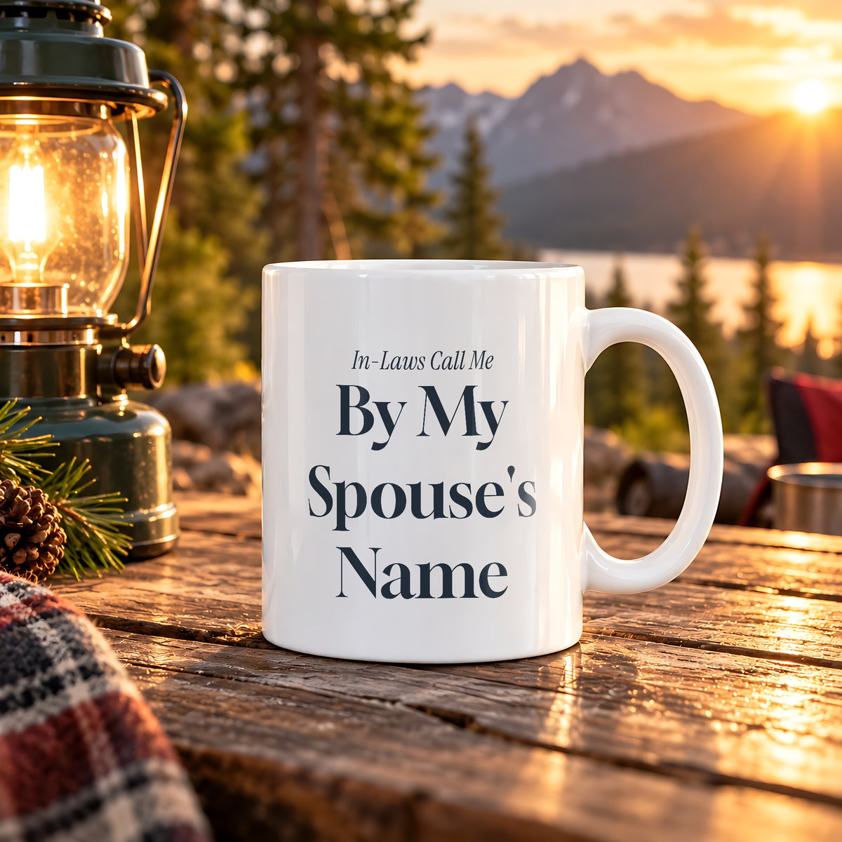 Funny In-Laws Christmas Coffee Mug In-Laws Call Me By My Spouse's Name - photo 3