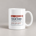 Funny Sports Coach Coffee Mug Calm 50mg Ref Missed It For Coaches - photo 1