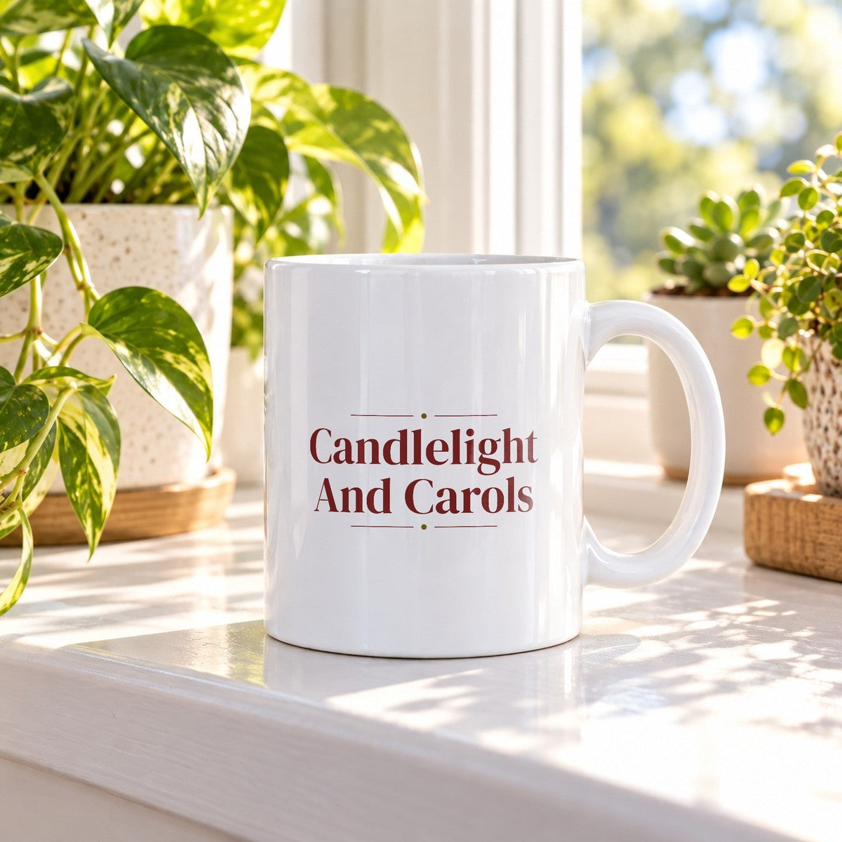 Christmas Coffee Mug Candlelight And Carols Cozy Christmas Mug - photo 2