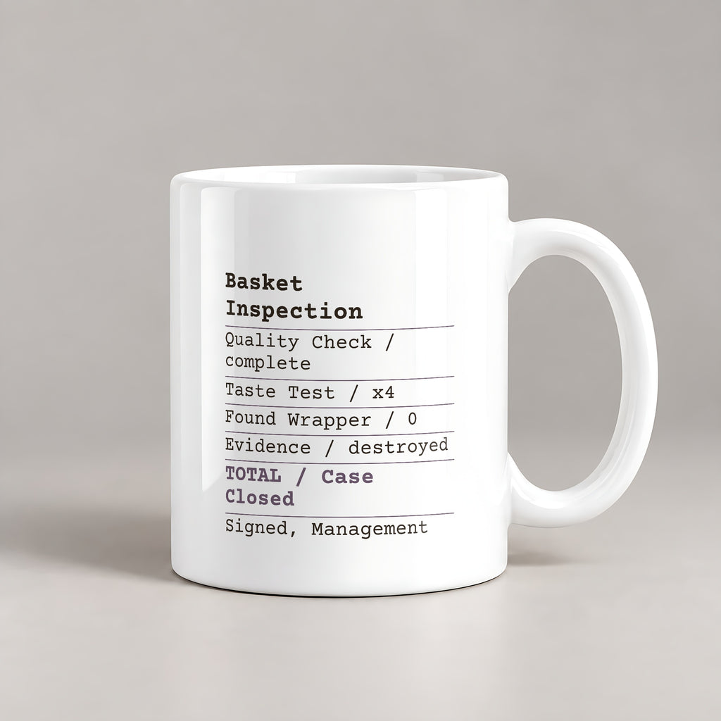 Funny Easter Candy Inspector Receipt Coffee Mug For Parents - photo 1