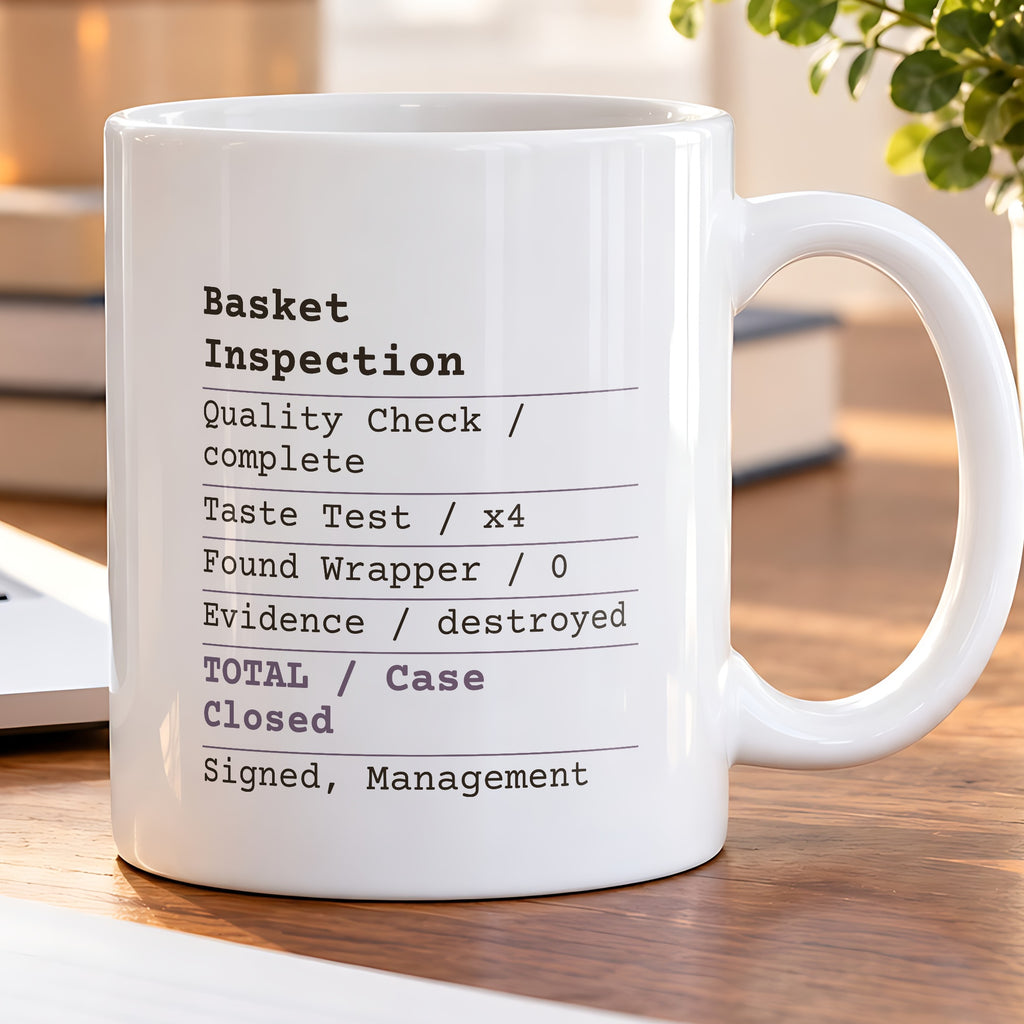 Funny Easter Candy Inspector Receipt Coffee Mug For Parents - photo 5