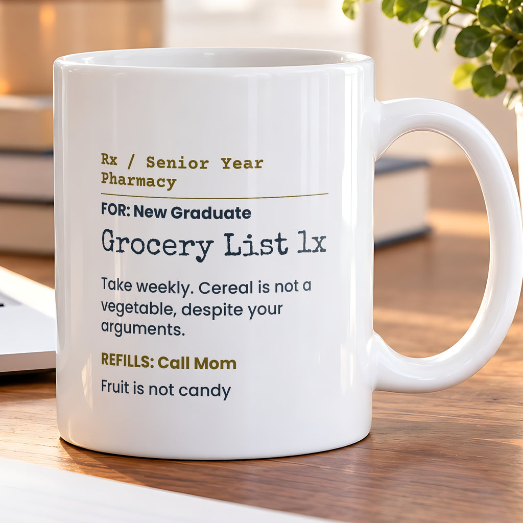 Funny Graduation Coffee Mug Cereal Is Not A Vegetable Prescription - photo 5