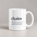 Funny Disc Golf Coffee Mug Chains Definition For Disc Golfers - photo 1