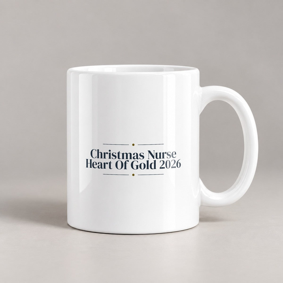 Christmas Nurse Coffee Mug Christmas Nurse Heart Of Gold 2026 - photo 2