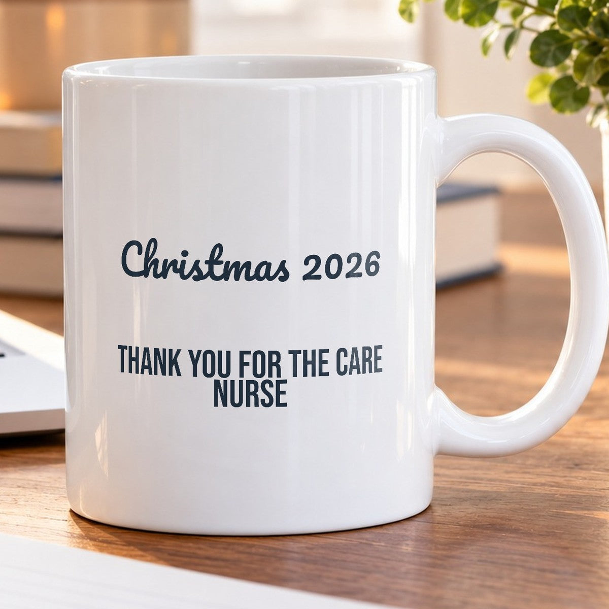 Nurse Christmas 2026 Coffee Mug Thank You For The Care Script - photo 5