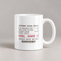 Funny Hot Cocoa Mug Burned Tongue Worth It Cocoa Receipt - photo 1