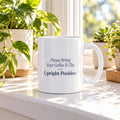 Funny Flight Attendant Mug Coffee To The Upright Position - photo 1